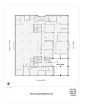 500 Sansome St, San Francisco, CA for rent Site Plan- Image 1 of 2