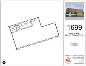 1699 Wall St, Mount Prospect, IL for rent Floor Plan- Image 1 of 4