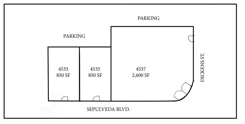 4531-4537 Sepulveda Blvd, Sherman Oaks, CA for rent - Building Photo - Image 2 of 5