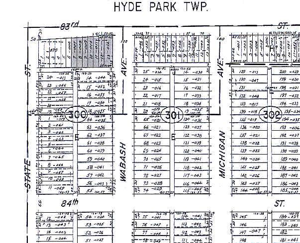 15-33 E 83rd St, Chicago, IL for rent - Plat Map - Image 2 of 10