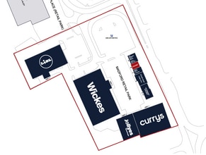 Foregate St, Stafford to rent Site Plan- Image 2 of 2