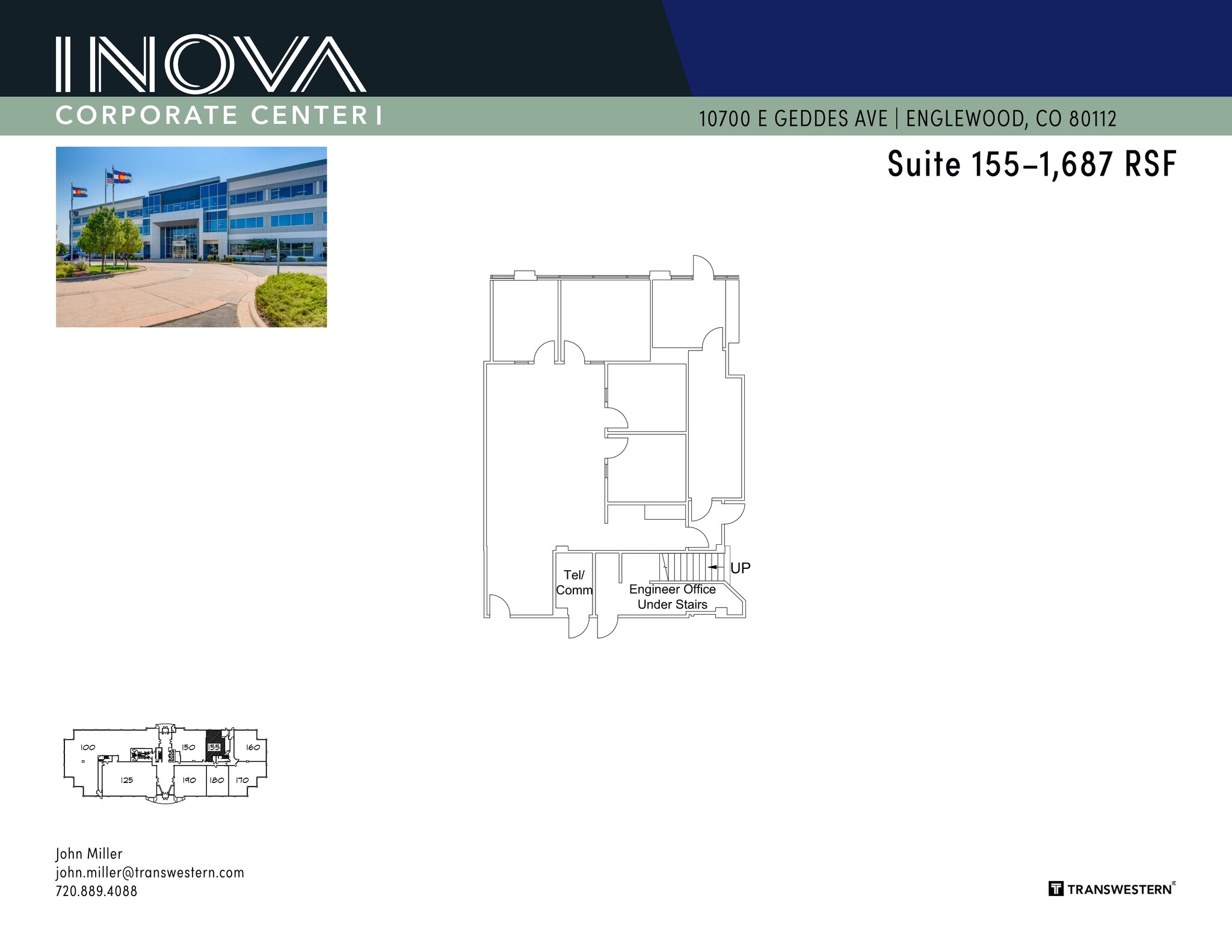 10700 E Geddes Ave, Englewood, CO to rent Site Plan- Image 1 of 4