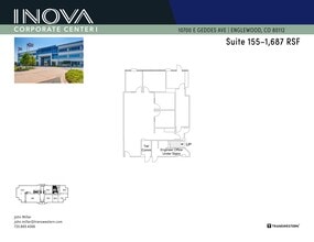 10700 E Geddes Ave, Englewood, CO to rent Site Plan- Image 1 of 4