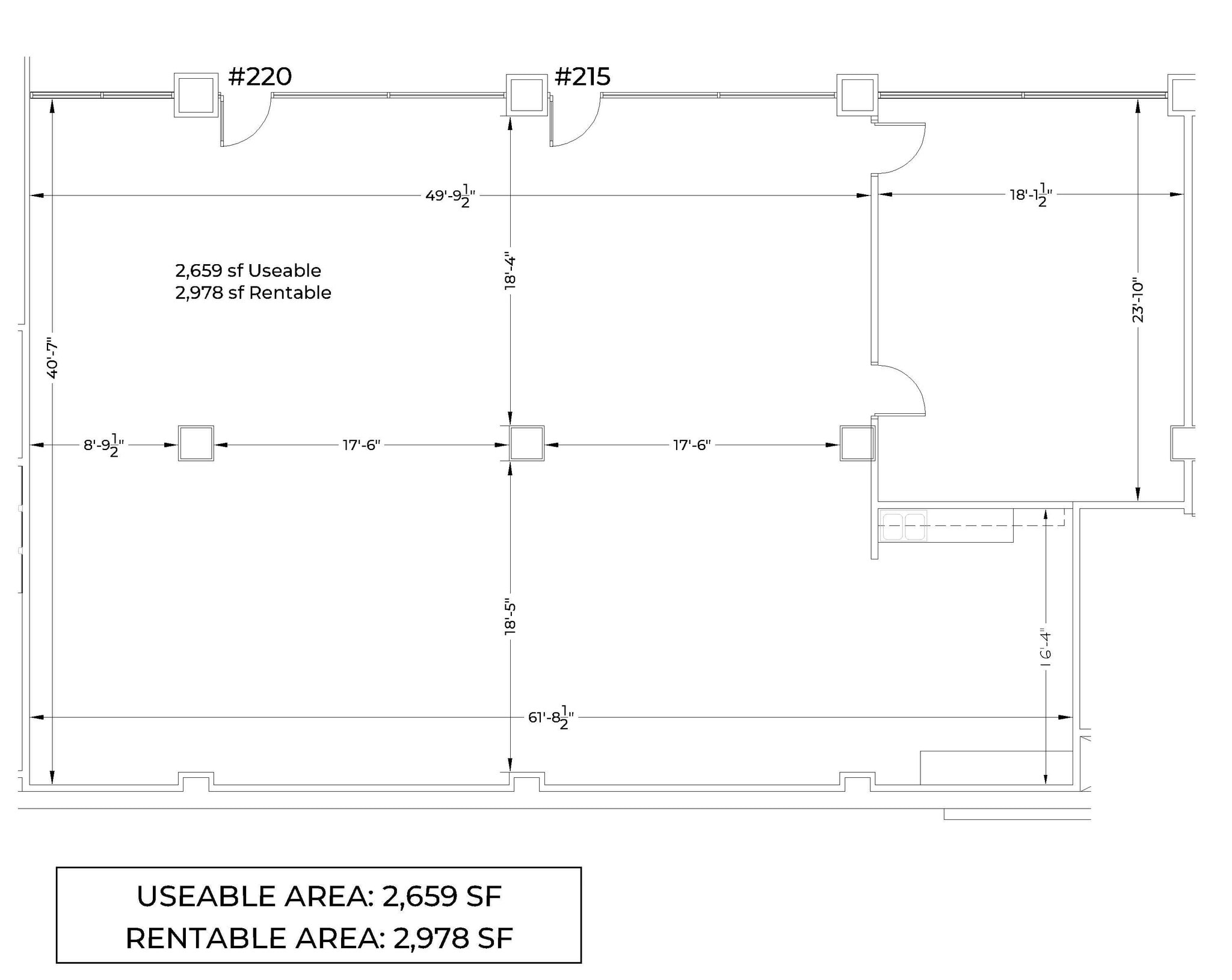 300 S Washington Sq, Lansing, MI to rent Floor Plan- Image 1 of 1