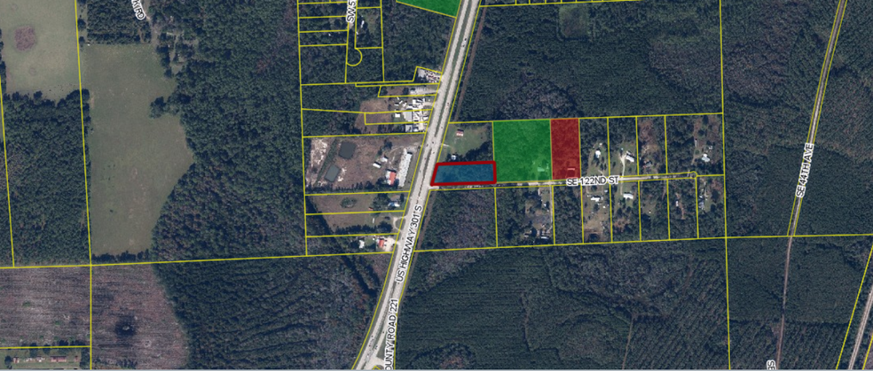 US HWY 301 and SE 122nd st, Starke, FL for sale - Aerial - Image 1 of 2