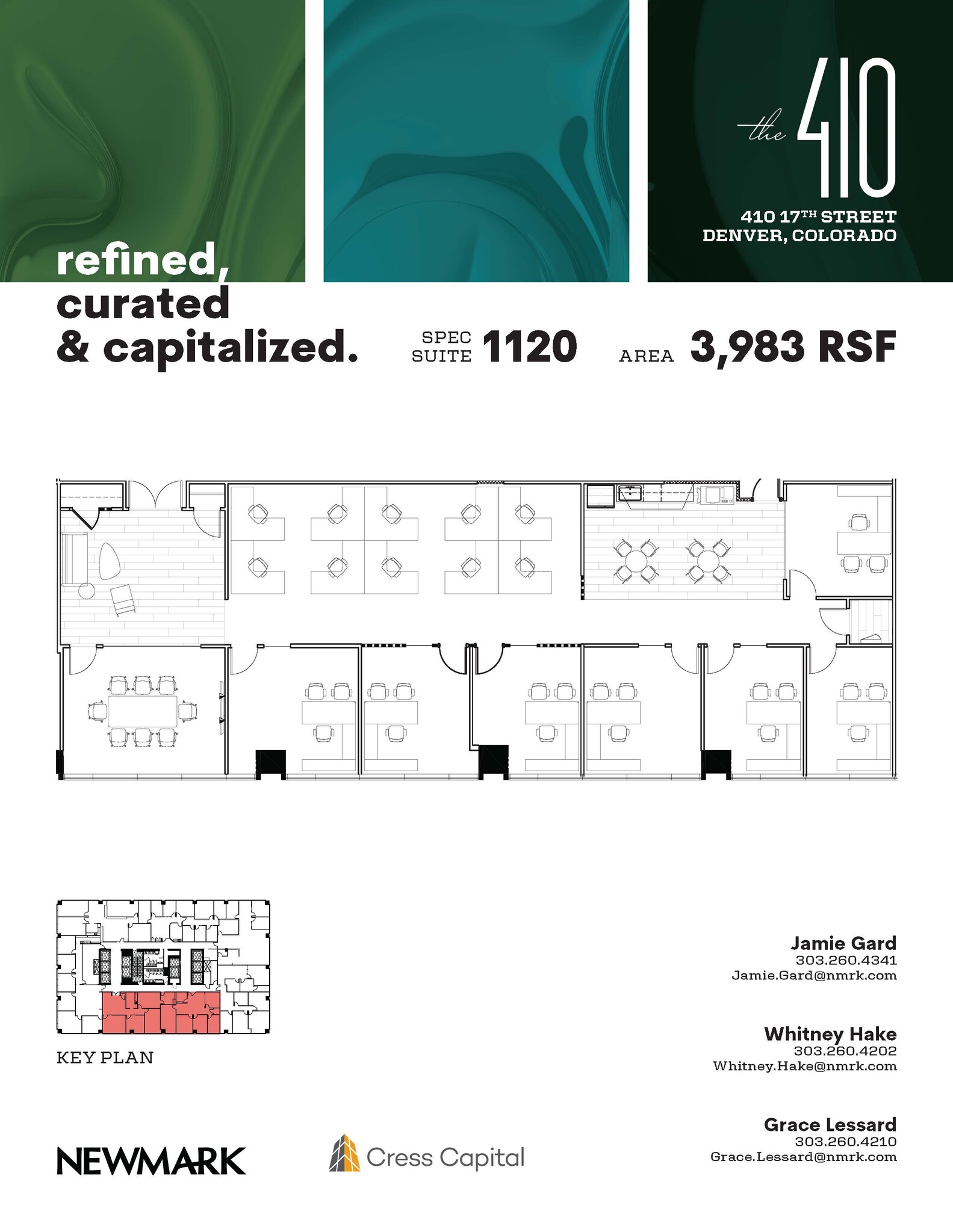 410 17th St, Denver, CO to rent Floor Plan- Image 1 of 1