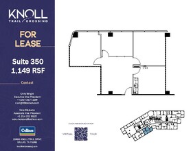 15400 Knoll Trail Dr, Dallas, TX for rent Floor Plan- Image 1 of 1