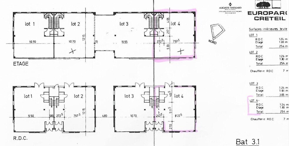 Rue Le Corbusier, Créteil to rent - Floor Plan - Image 3 of 3