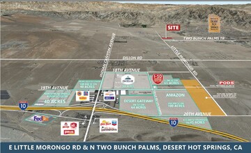 Little Morongo, Desert Hot Springs, CA for sale Aerial- Image 1 of 4