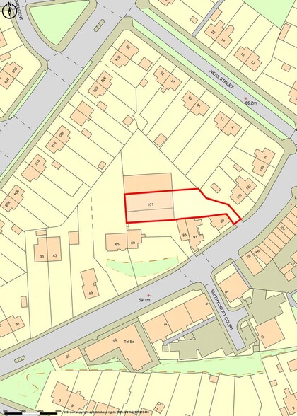 101 Smithycroft Rd, Glasgow for sale - Plat Map - Image 3 of 5