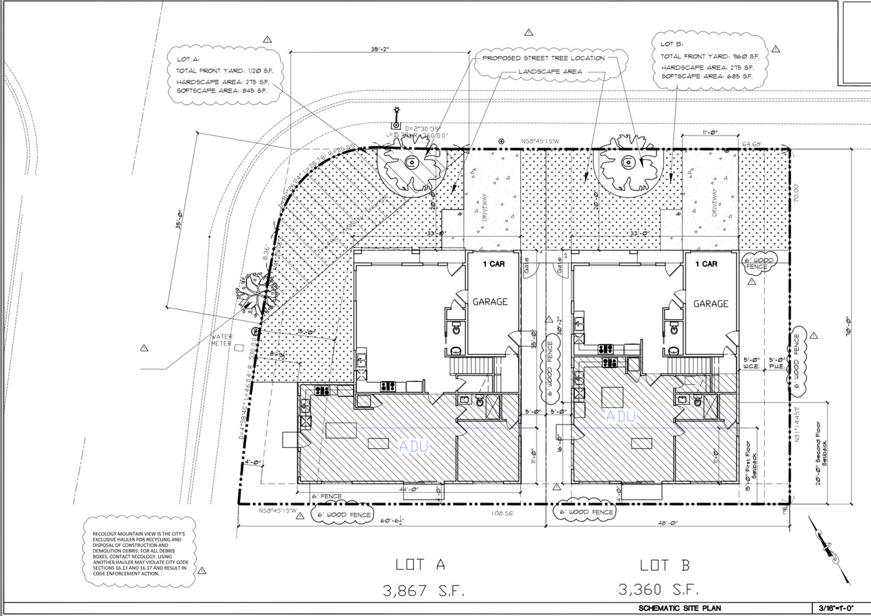 0 San Ramon, Mountain View 94043 - Mountain View SB9 Lot Split w ...