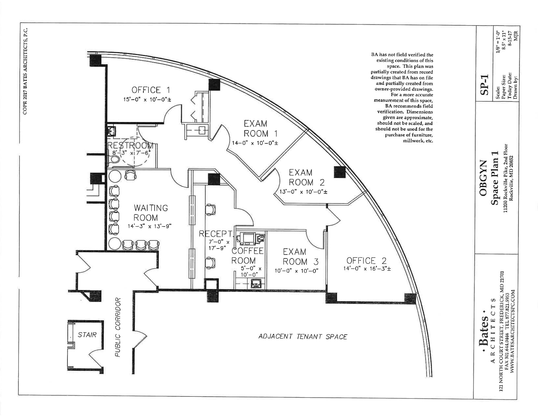 11200 Rockville Pike, North Bethesda, MD to rent Floor Plan- Image 1 of 2