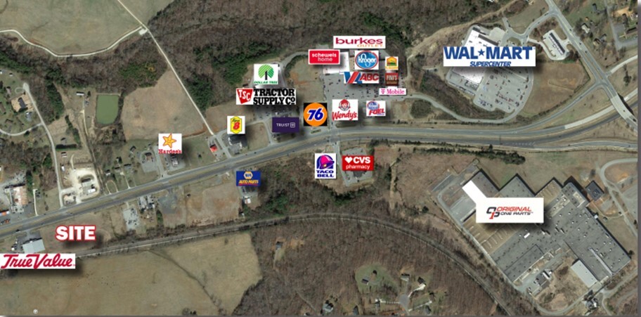 Richmond Hwy., Appomattox, VA for sale - Aerial - Image 1 of 1