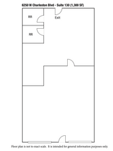 6250-6350 W Charleston Blvd, Las Vegas, NV for rent Floor Plan- Image 2 of 2