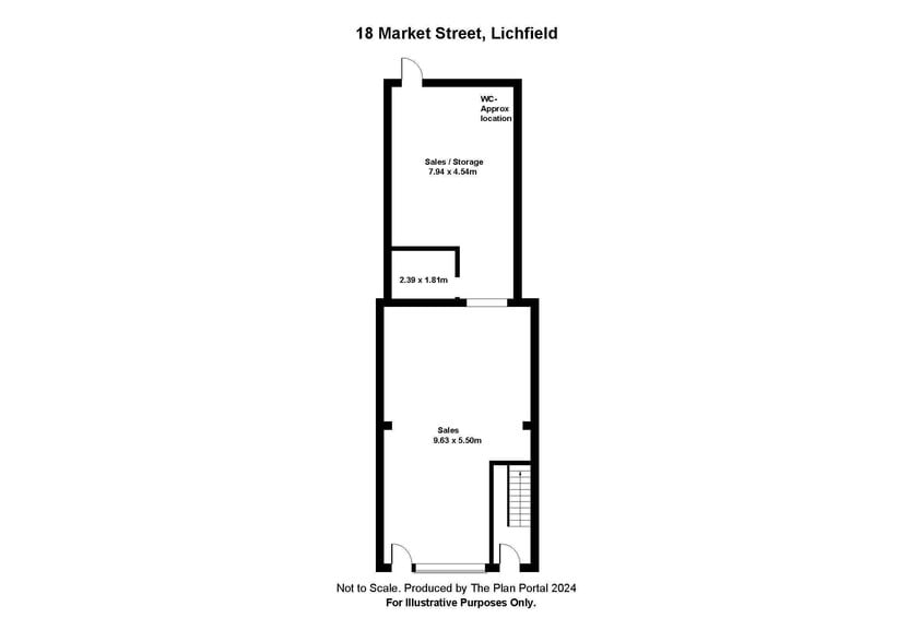 18-18a Market St, Lichfield to rent - Building Photo - Image 2 of 4