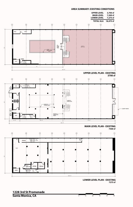 1228 3rd Street Promenade, Santa Monica, CA for rent Floor Plan- Image 1 of 1