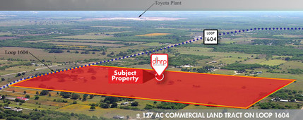 Loop 1604 & Morin, San Antonio, TX - aerial  map view - Image1