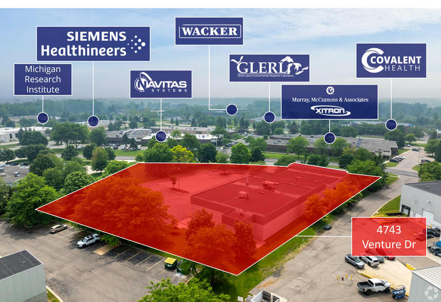 4743 Venture Dr, Ann Arbor, MI for sale - Building Photo - Image 1 of 1