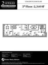 2 Newbury St, Boston, MA for rent Floor Plan- Image 1 of 2