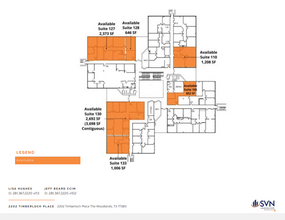 2202 Timberloch Pl, The Woodlands, TX for rent Floor Plan- Image 2 of 2