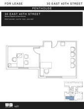 30 E 40th St, New York, NY for rent Floor Plan- Image 1 of 1