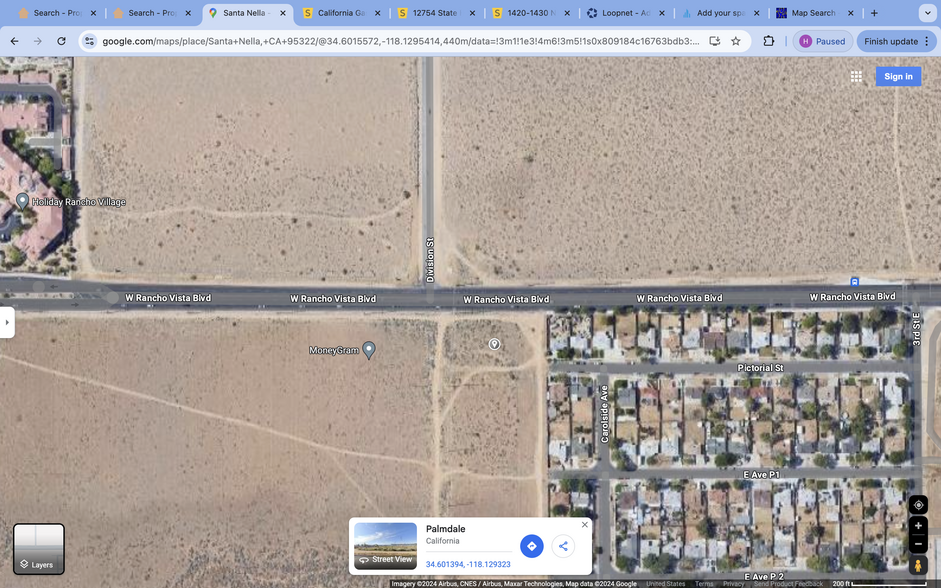 Pearblossom Highway, Palmdale, CA for sale - Building Photo - Image 2 of 3