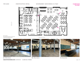 820 Broadway, Santa Monica, CA for rent Floor Plan- Image 1 of 1