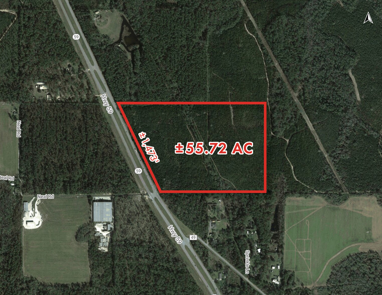 US Highway 59, Loxley, AL for sale - Building Photo - Image 1 of 1