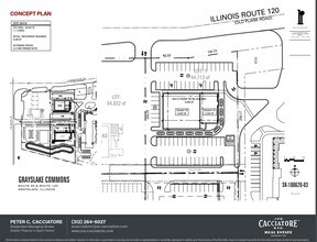 SEC Route 120, Grayslake, IL for rent Site Plan- Image 1 of 1