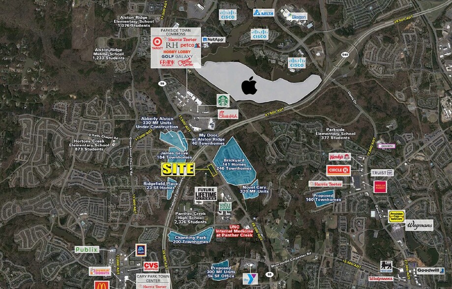 Alston Town Center Phase II, Cary, NC for rent - Aerial - Image 1 of 3