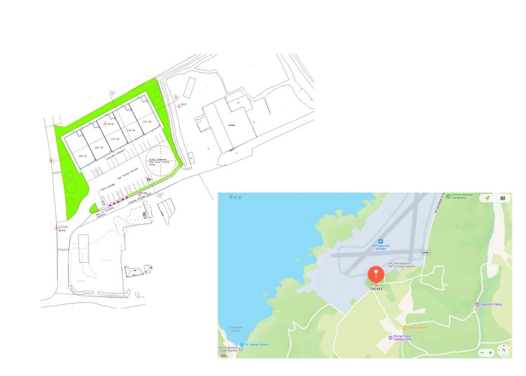 Higher Trevelles St, St Agnes to rent Site Plan- Image 1 of 1