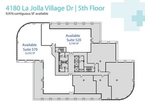 4180 La Jolla Village Dr, La Jolla, CA to rent Floor Plan- Image 1 of 1