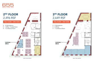655 New York Ave NW, Washington, DC to rent Floor Plan- Image 1 of 2