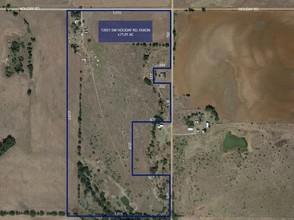 13931 SW Holiday Rd, Faxon, OK for sale Aerial- Image 1 of 2