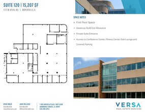 1751-1771 W Diehl Rd, Naperville, IL for rent Floor Plan- Image 1 of 2