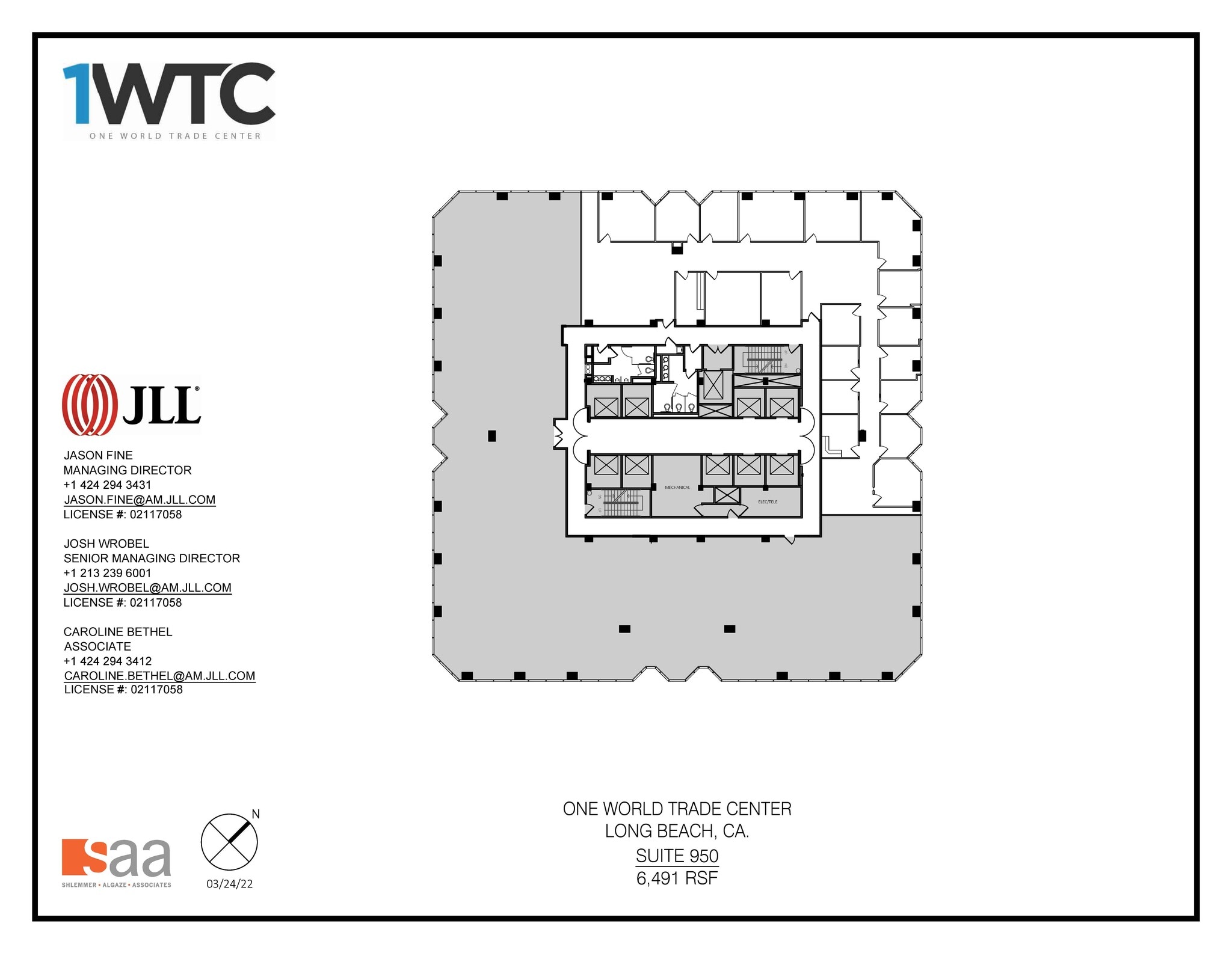 1 World Trade Ctr, Long Beach, CA to rent Floor Plan- Image 1 of 1