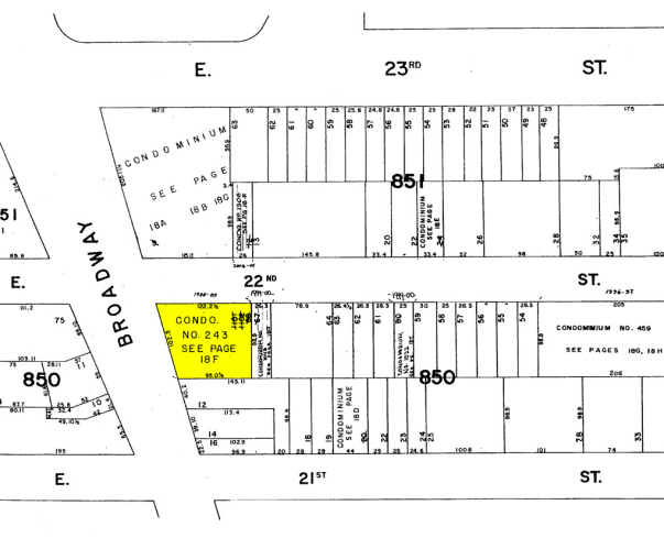 936 Broadway, New York, NY for rent - Plat Map - Image 2 of 7