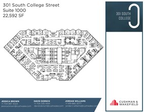 301 S College St, Charlotte, NC for rent Floor Plan- Image 1 of 1