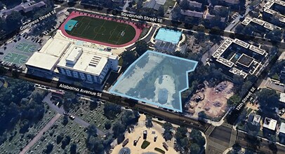 1333 Alabama Ave SE, Washington, DC - AERIAL  map view