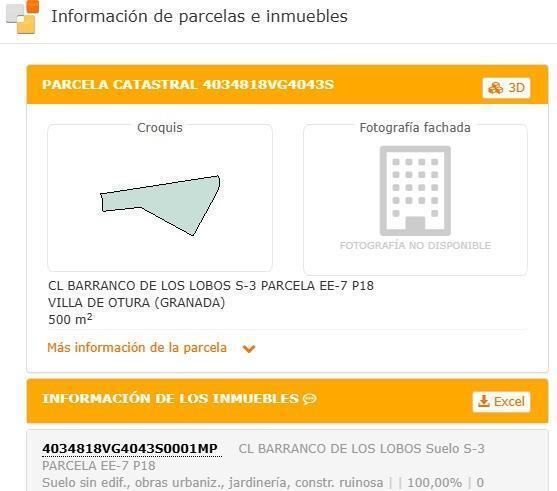 Land in Villa de Otura, Granada for sale - Building Photo - Image 3 of 6