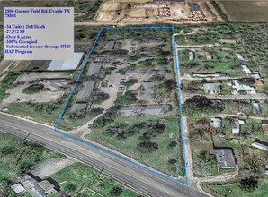 1806 Garner Field Rd, Uvalde, TX for sale Aerial- Image 1 of 1