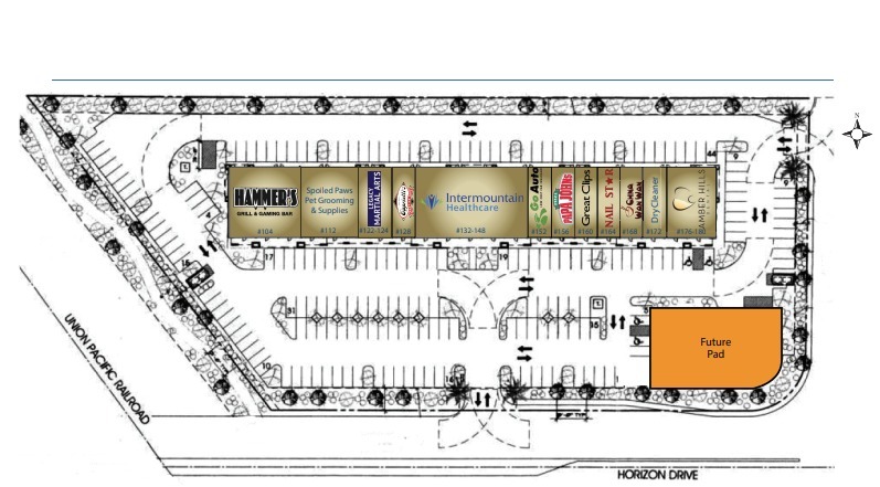 771 E Horizon Dr, Henderson, NV for rent - Site Plan - Image 3 of 5