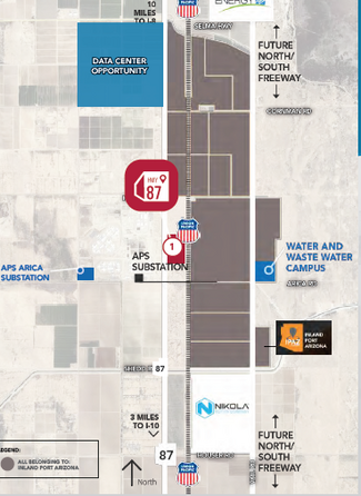 More details for south of hanna rd hwy 87, Eloy, AZ - Land for Sale