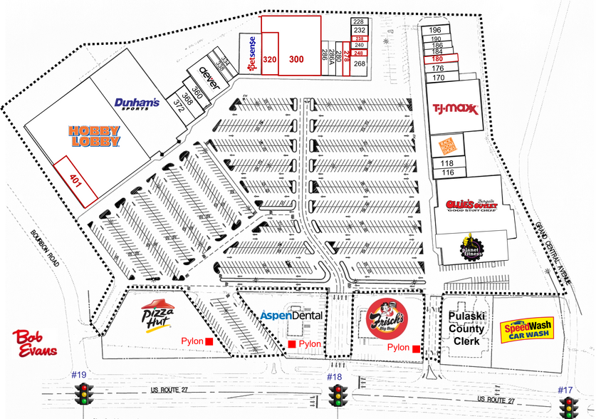 2835 S Highway 27, Somerset, KY for rent - Site Plan - Image 2 of 13