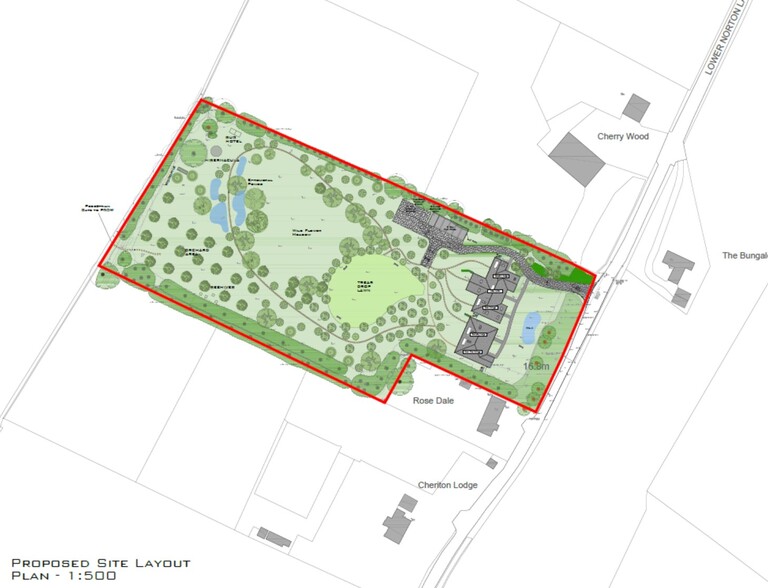 Norton Rd, Buckland for sale - Site Plan - Image 2 of 2