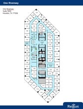 1 Riverway, Houston, TX to rent Floor Plan- Image 1 of 1