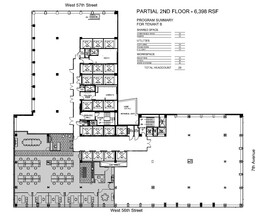 888 7th Ave, New York, NY for rent Floor Plan- Image 1 of 1