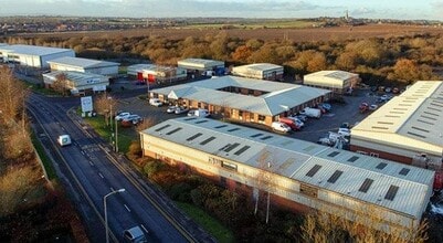 Outgang Ln, Dinnington, SYK - Aerial  map view