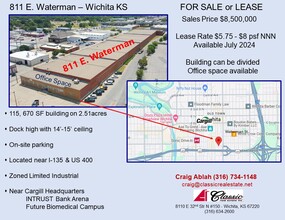 811 E Waterman St, Wichita, KS for sale Building Photo- Image 1 of 34