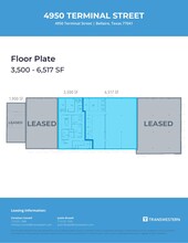 4950 Terminal St, Bellaire, TX for rent Floor Plan- Image 1 of 2